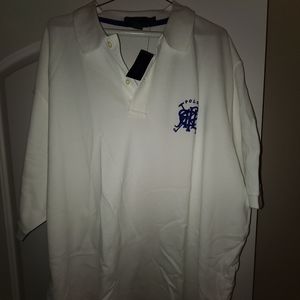 Graphic polo shirt